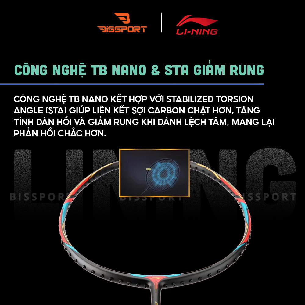 Vợt Cầu Lông Lining Aeronaut 6000 Power Chính Hãng - Hơi Nặng Đầu - Tấn Công Ổn Định Và Dễ Kiểm Soát